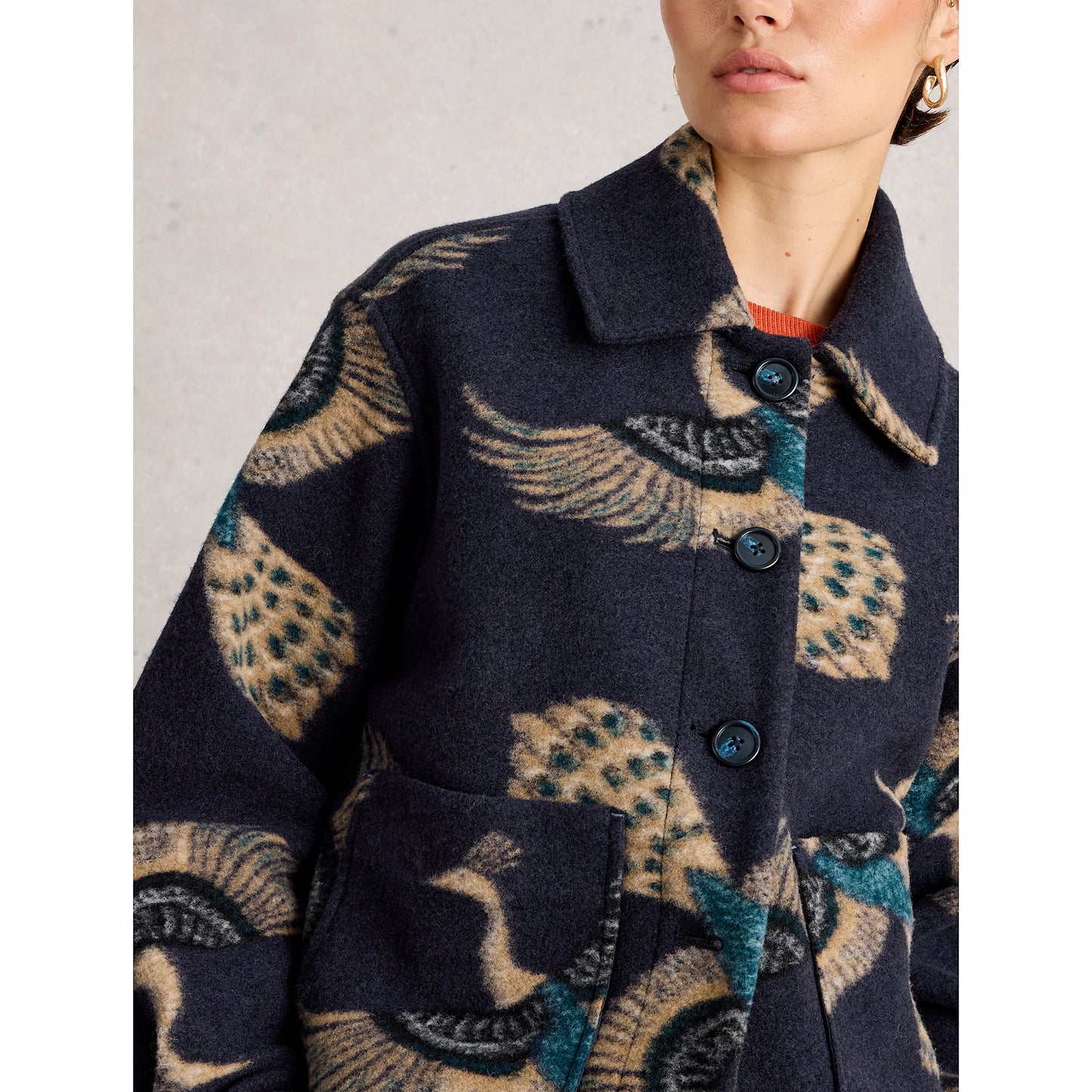 Alexa Wool Blend Jacket