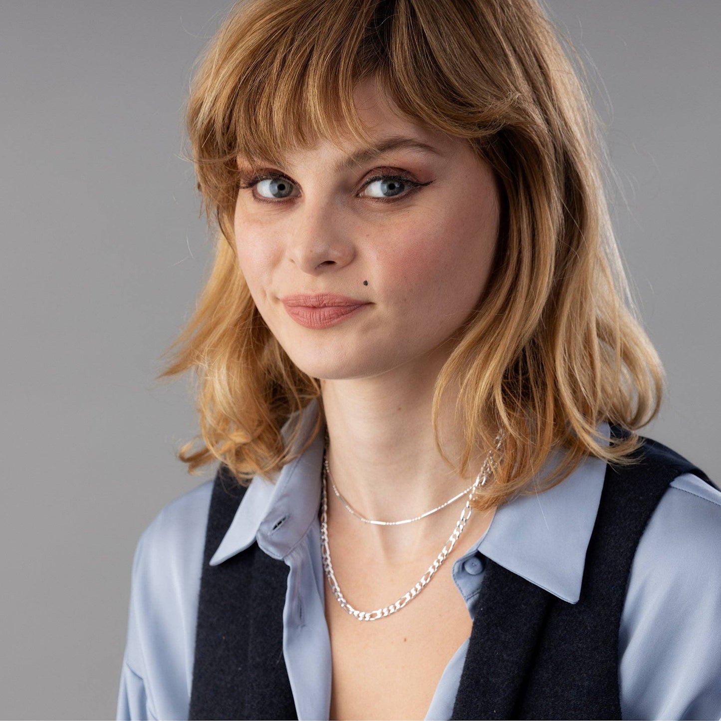 Scream Pretty Figaro Chain Necklace: Sterling Silver