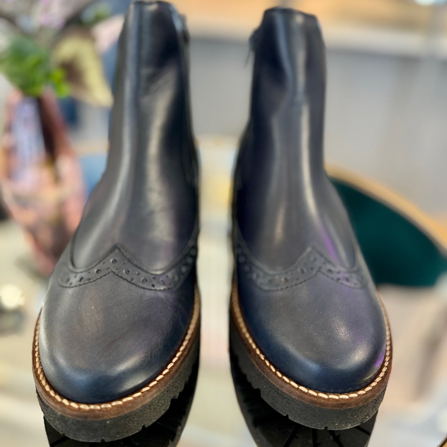 Pitillos Brogue Chelsea Boots