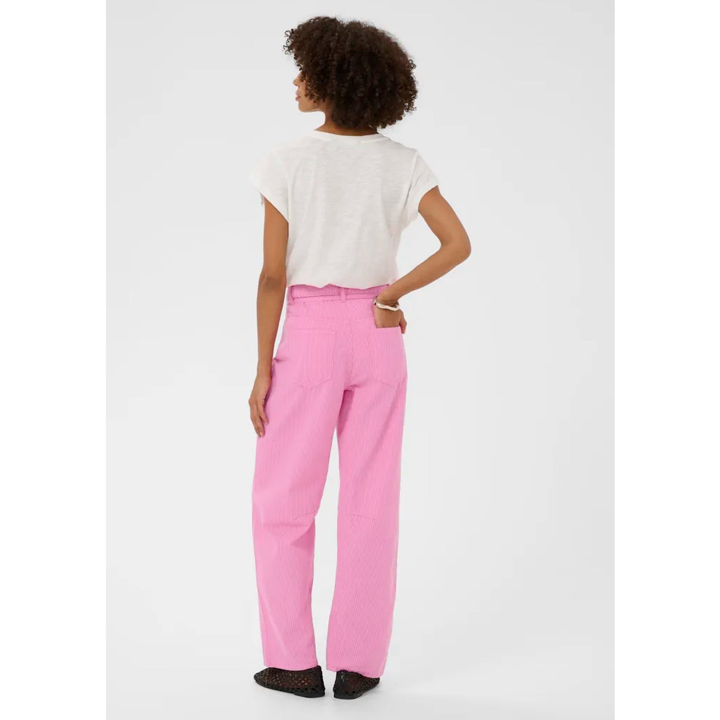 Culture Ayna Barrel Leg Trousers