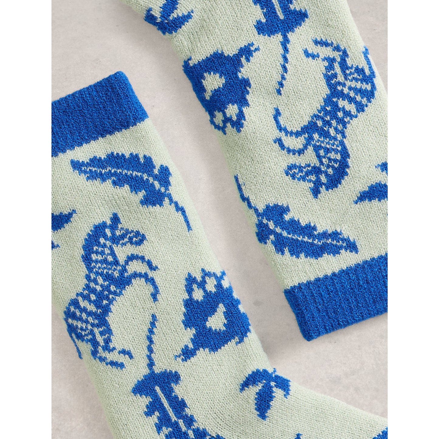 White Stuff Zebra Cabin Socks