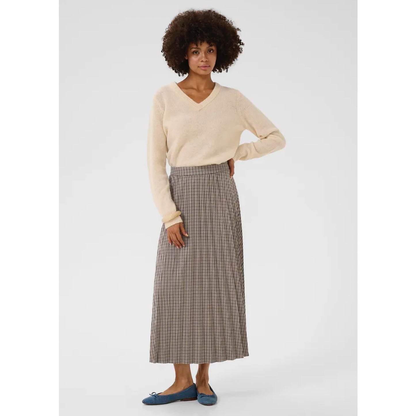 Culture Checka Skirt