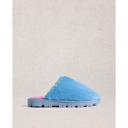 White Stuff Fur Slipper Mule