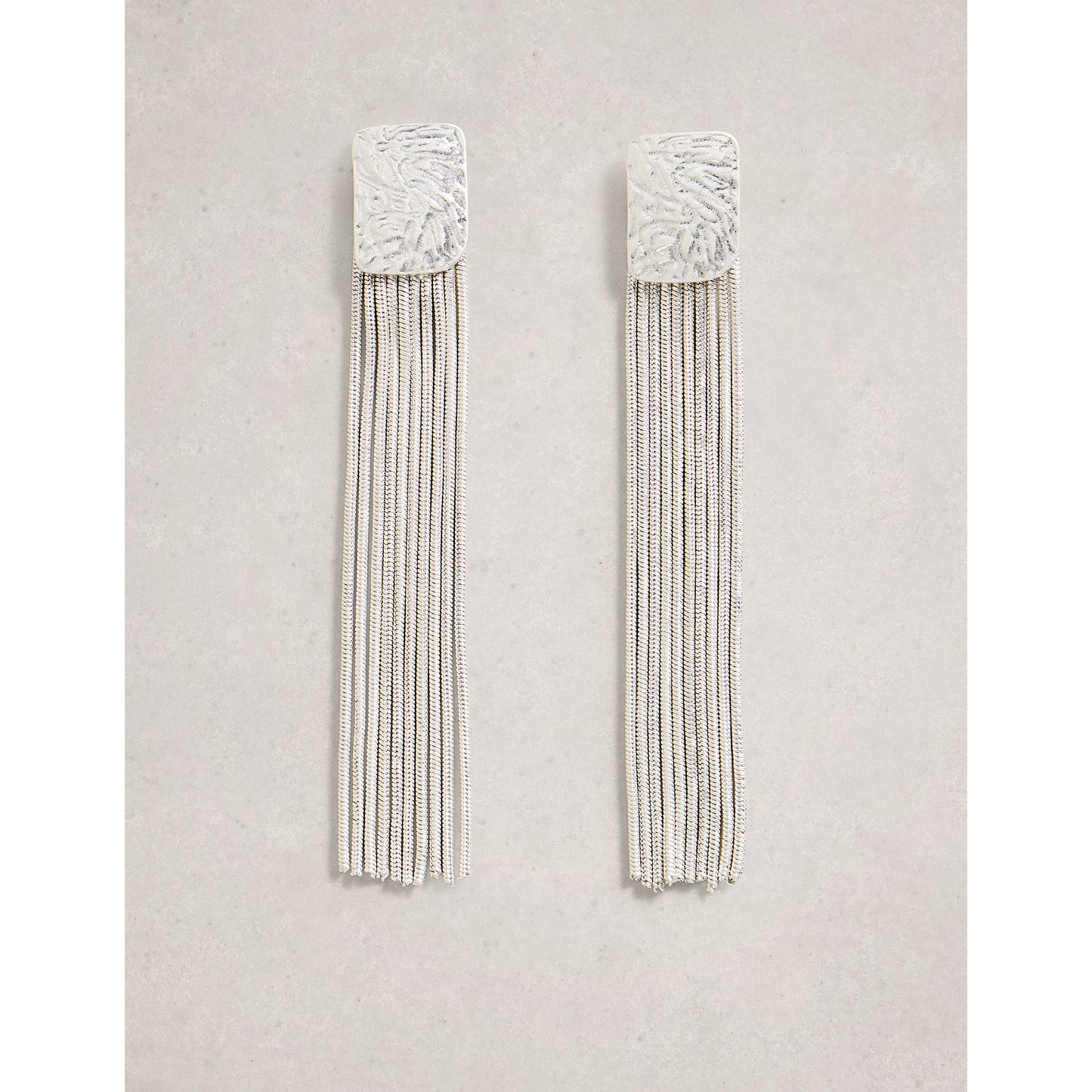 White Stuff Linda Tassel Earrings