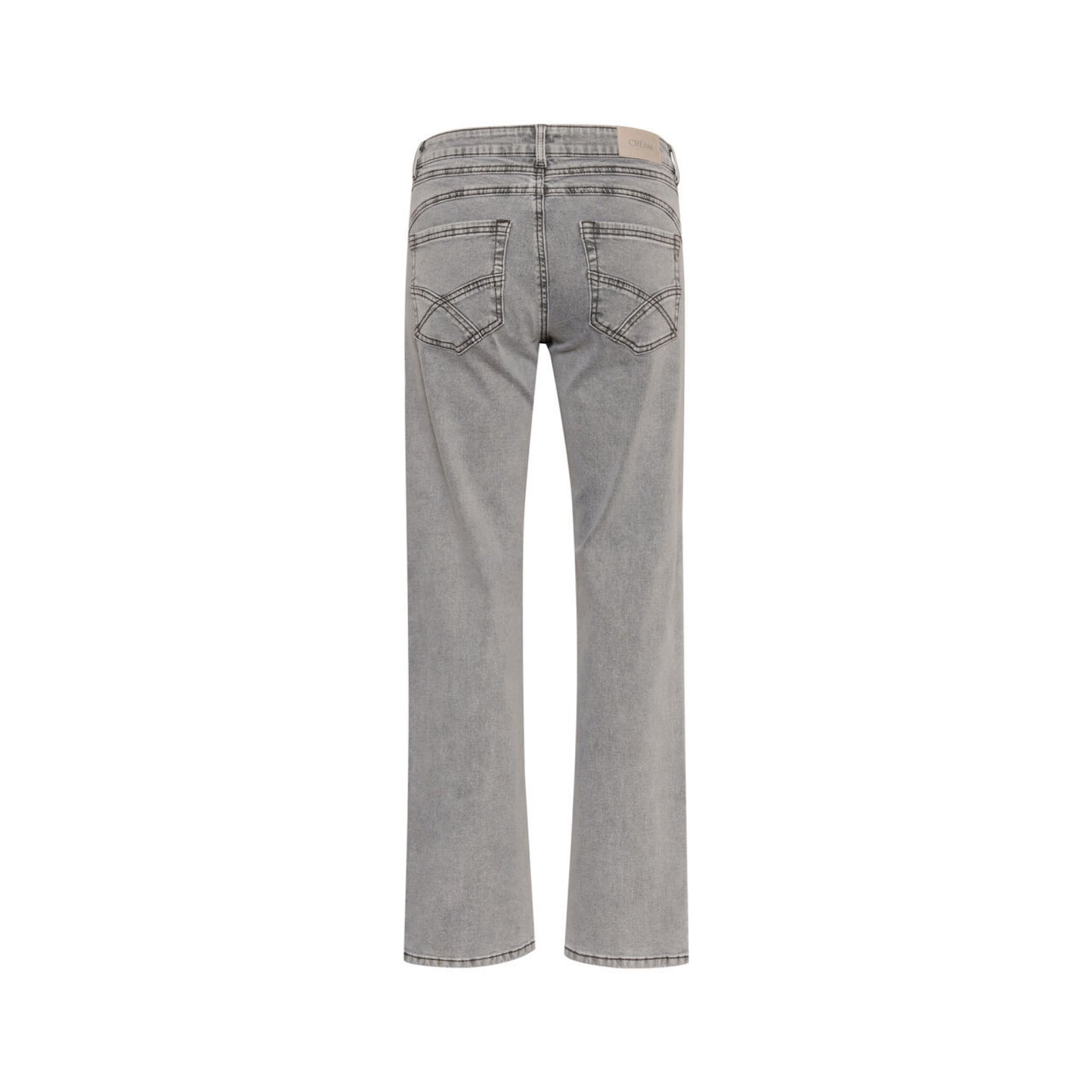 Cream Lone Straight Leg Jeans