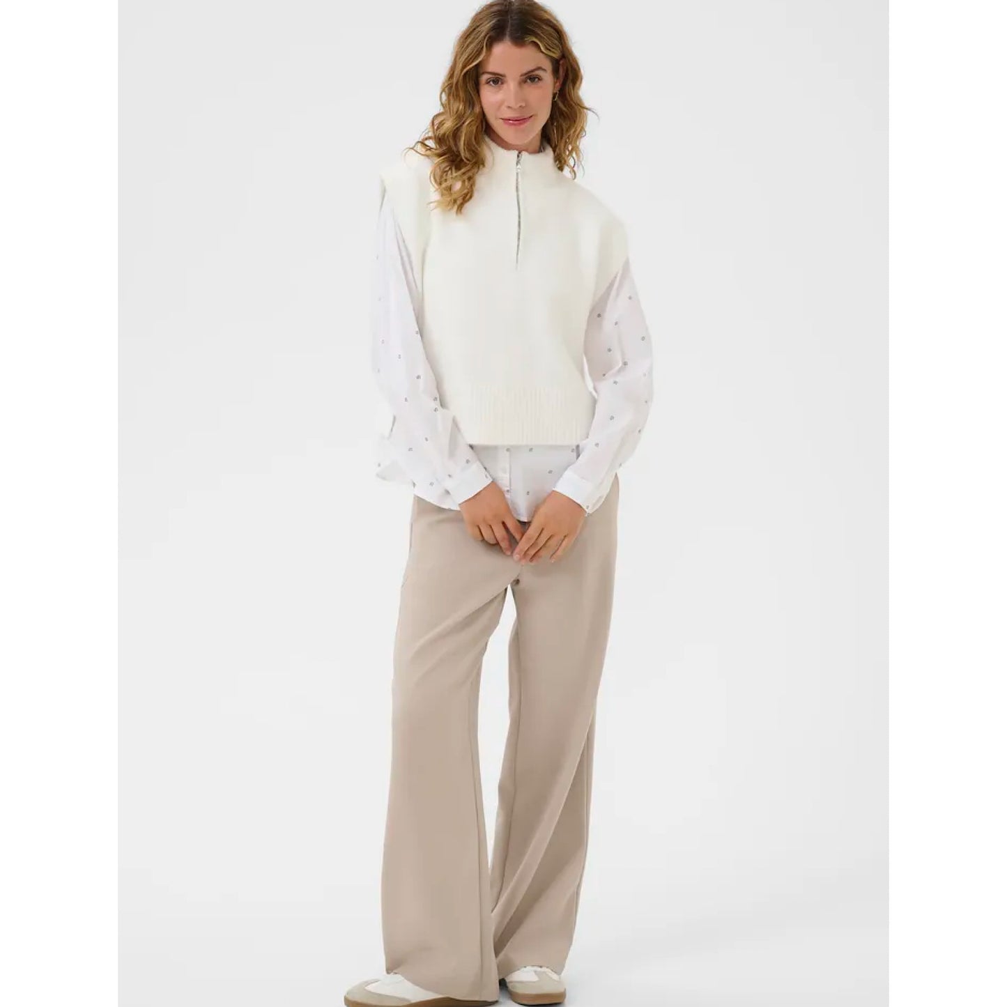 Cream Tannenbaum Tank Top