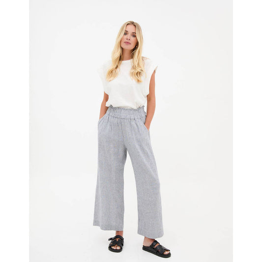 Fika Ria Stripe Linen Mix Culottes