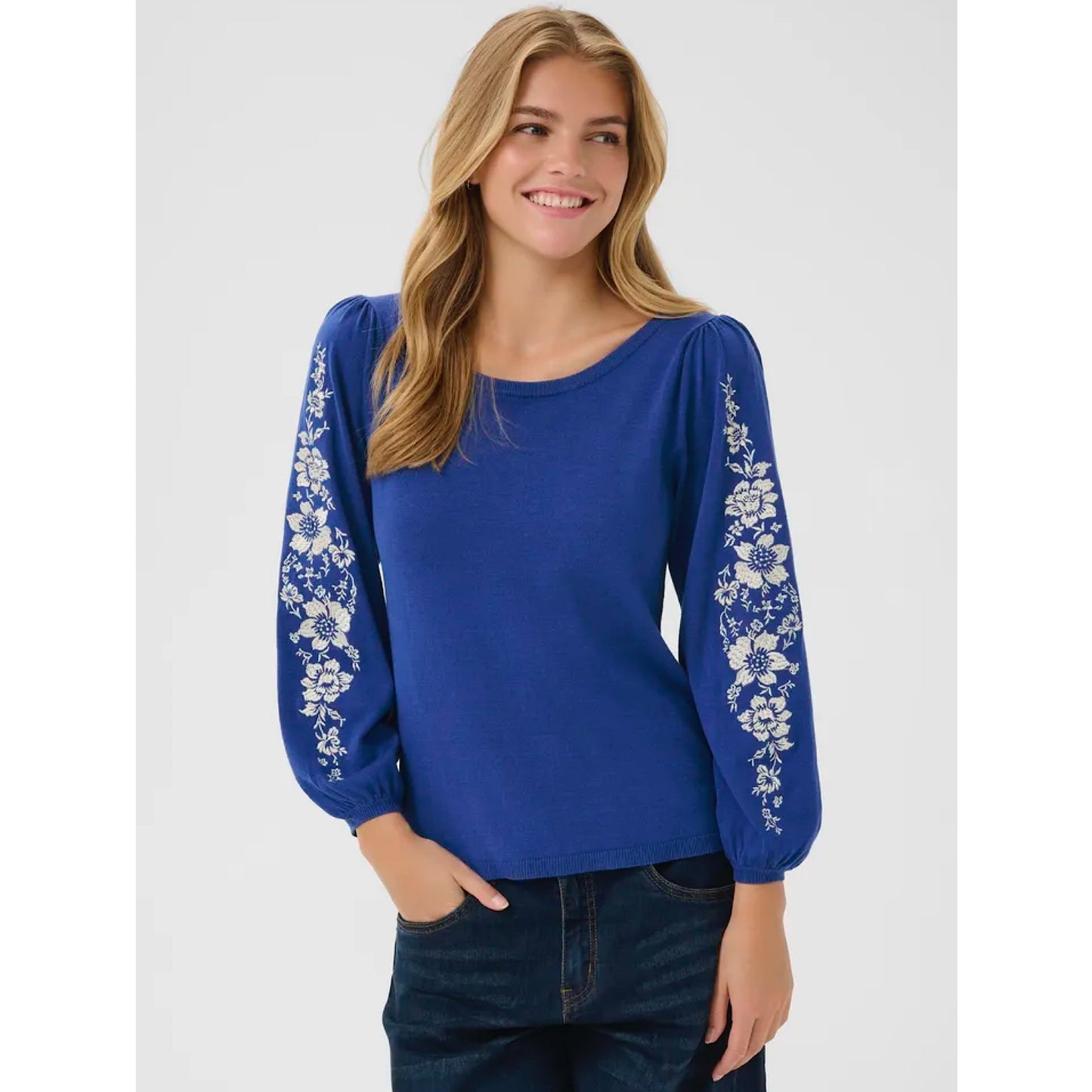 Cream Villea Top