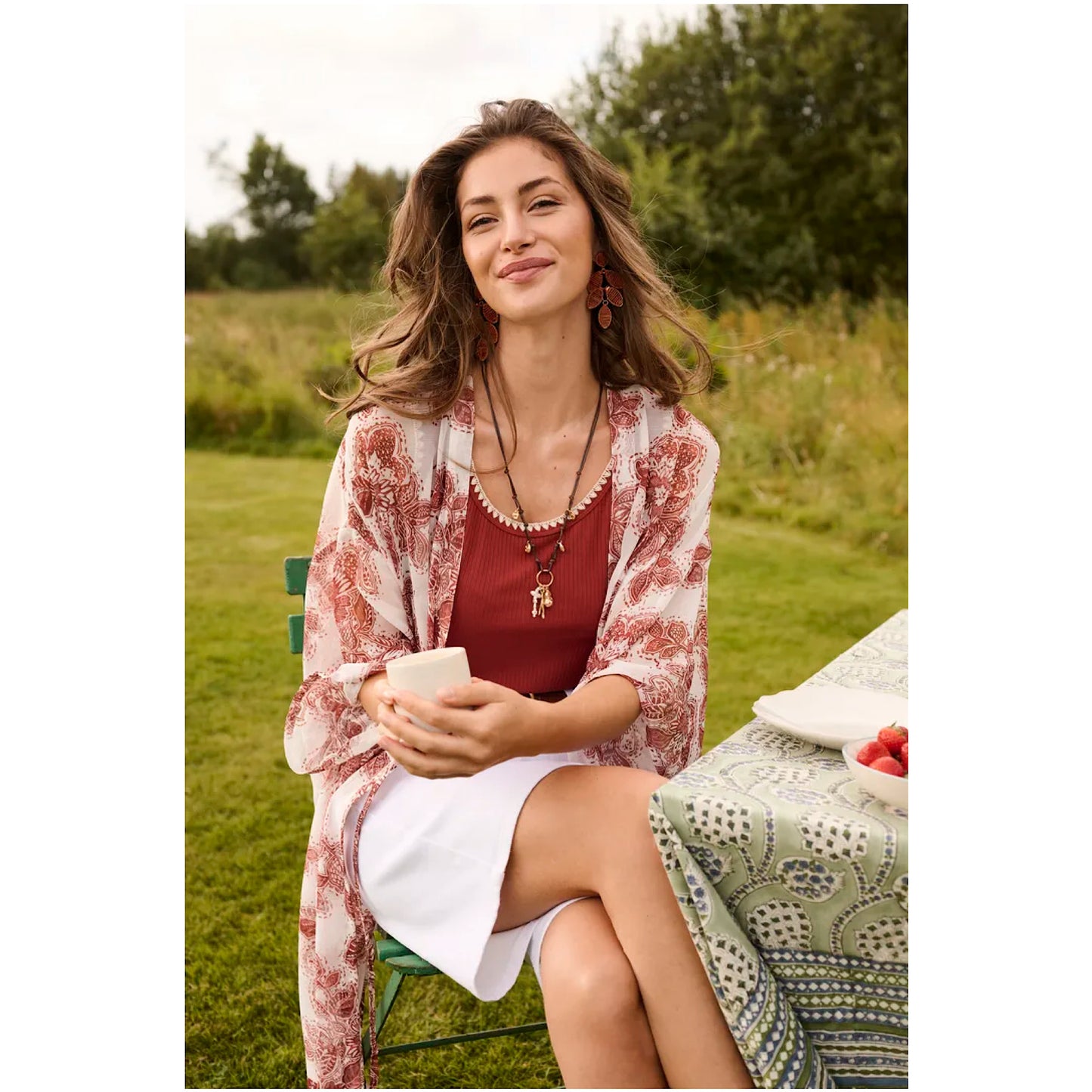 Cream Ribba Top