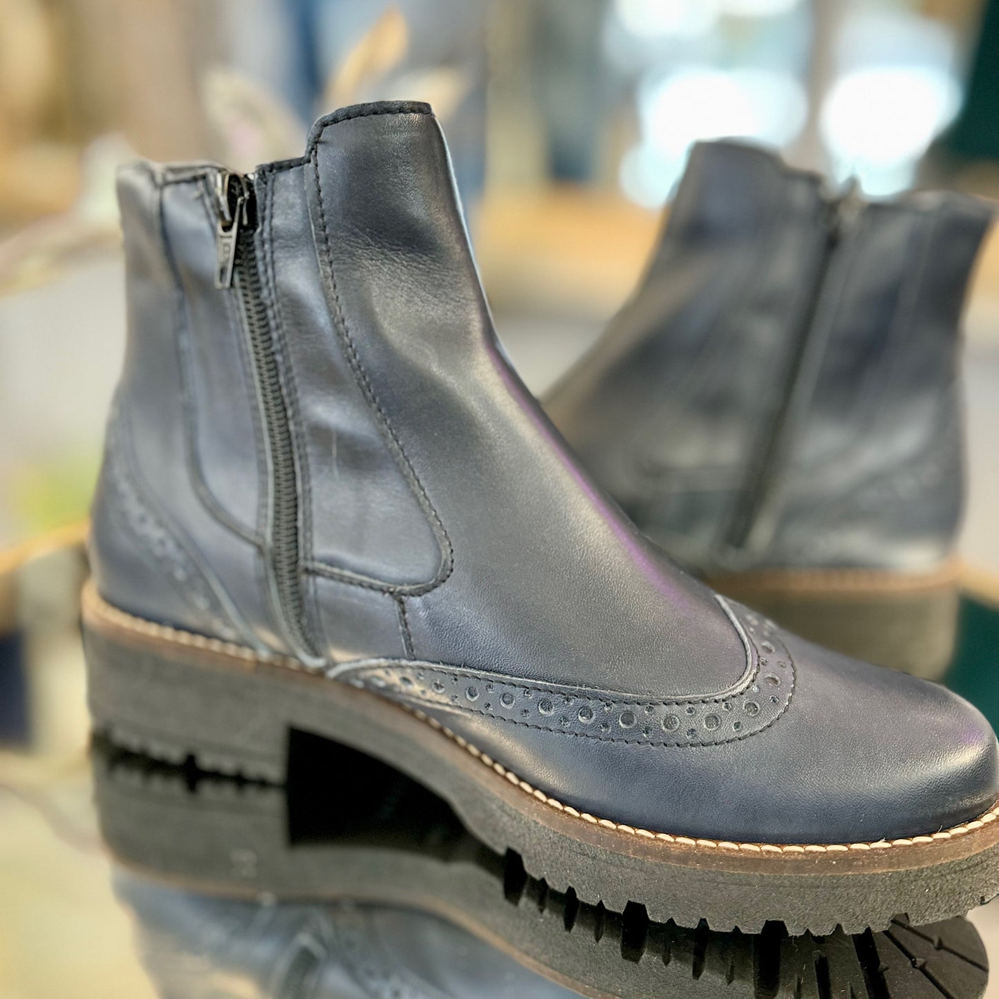 Pitillos Brogue Chelsea Boots