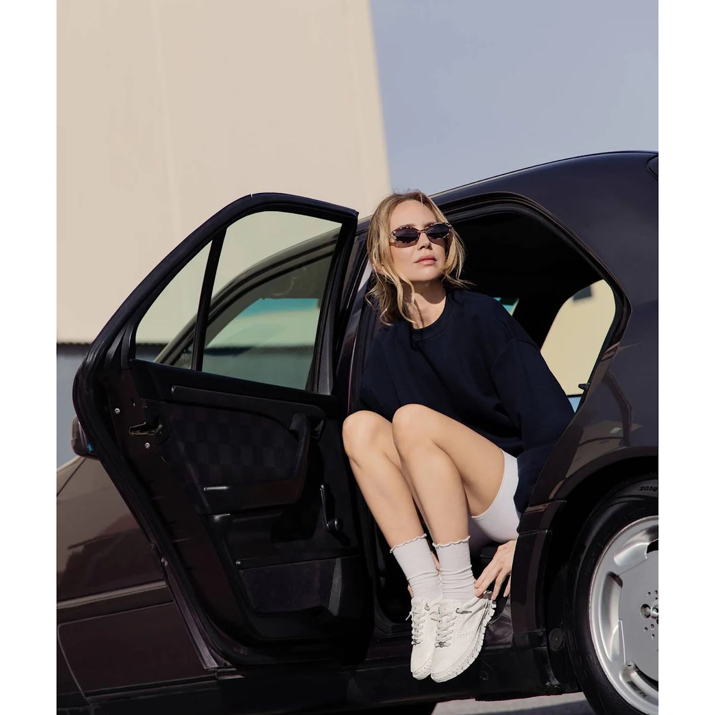 Carmela Cloud Leather Trainers