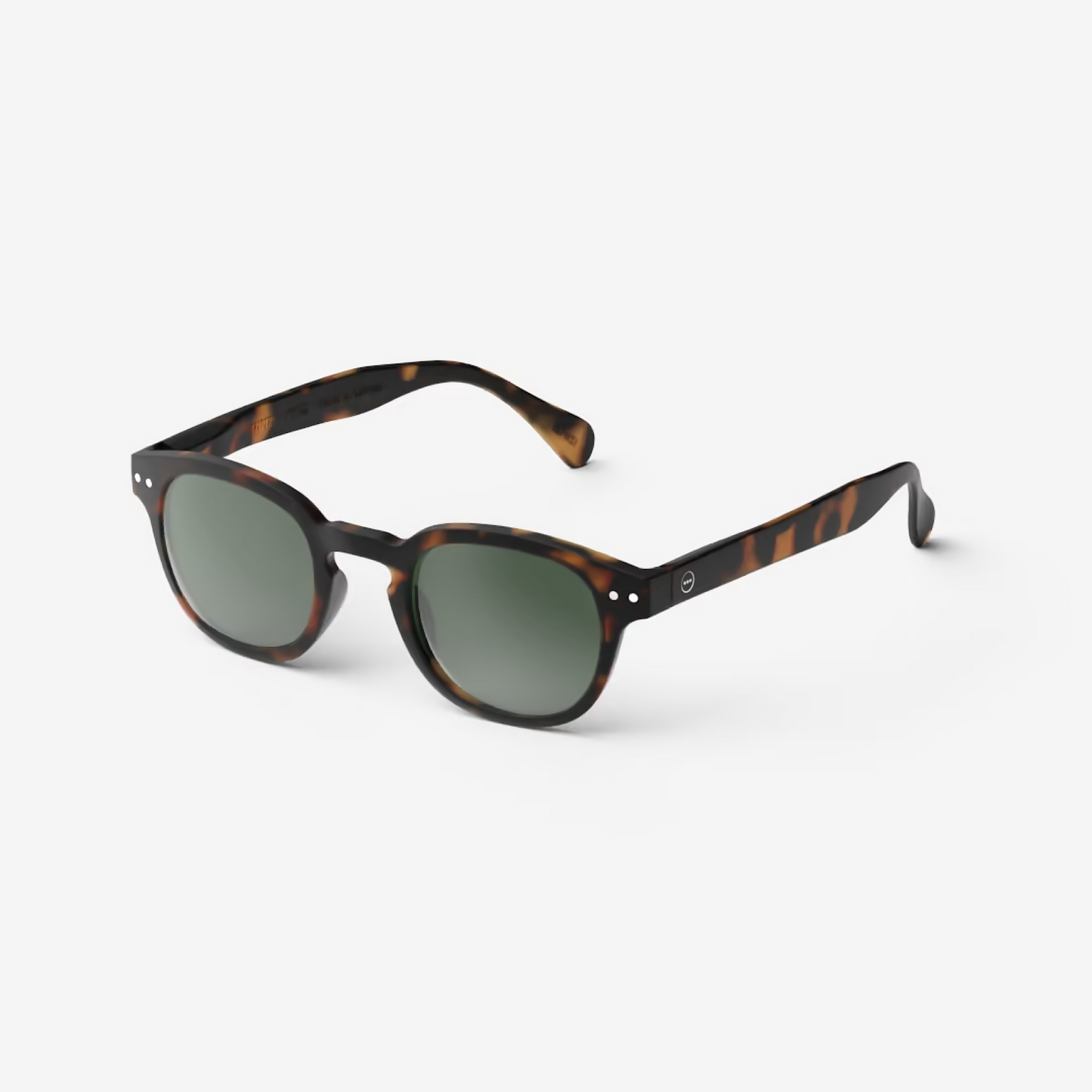 Izipizi Sun C Tortoise Green Sunglasses