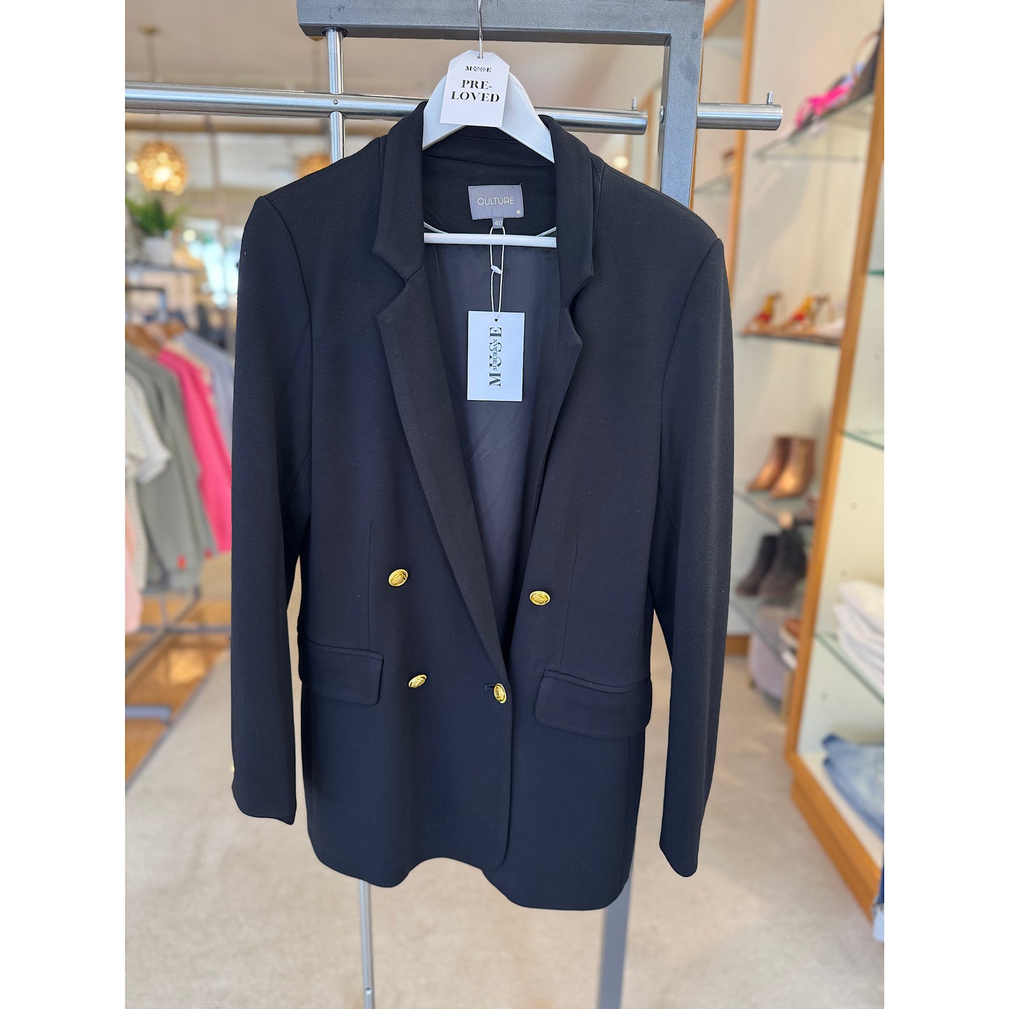 PRE-LOVED Culture Blazer Size 14