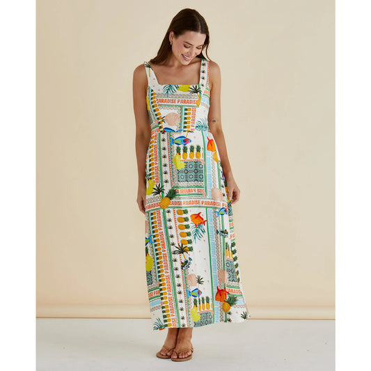 Betty Basics Tegan Midi Dress Paradise
