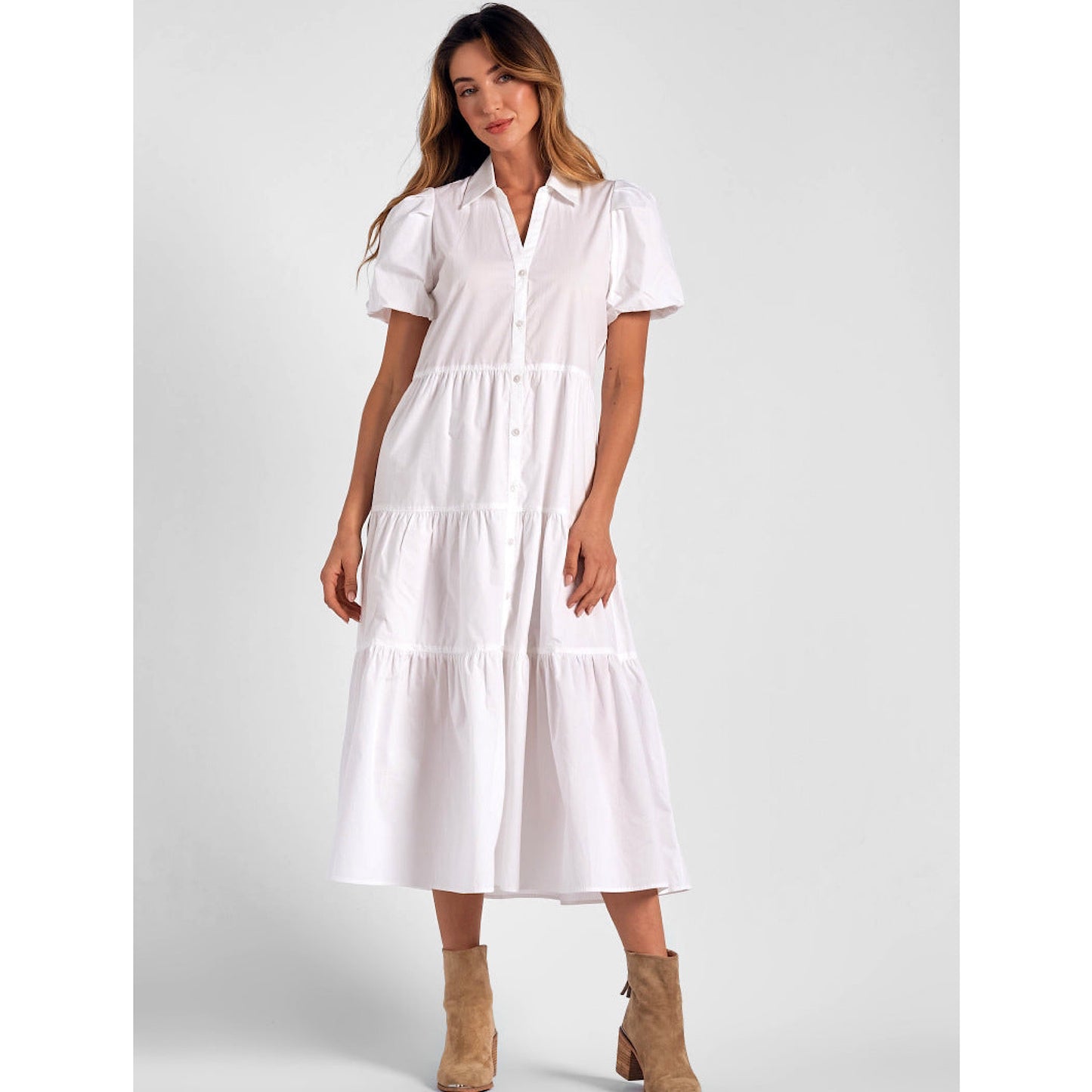 Elan Anna Midi Dress