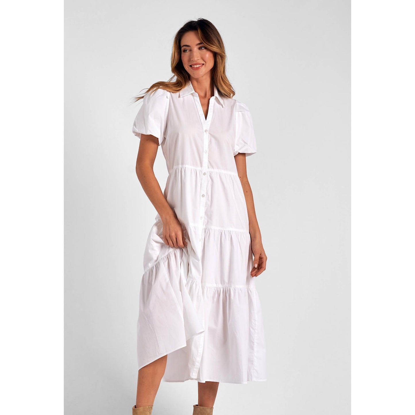 Elan Anna Midi Dress