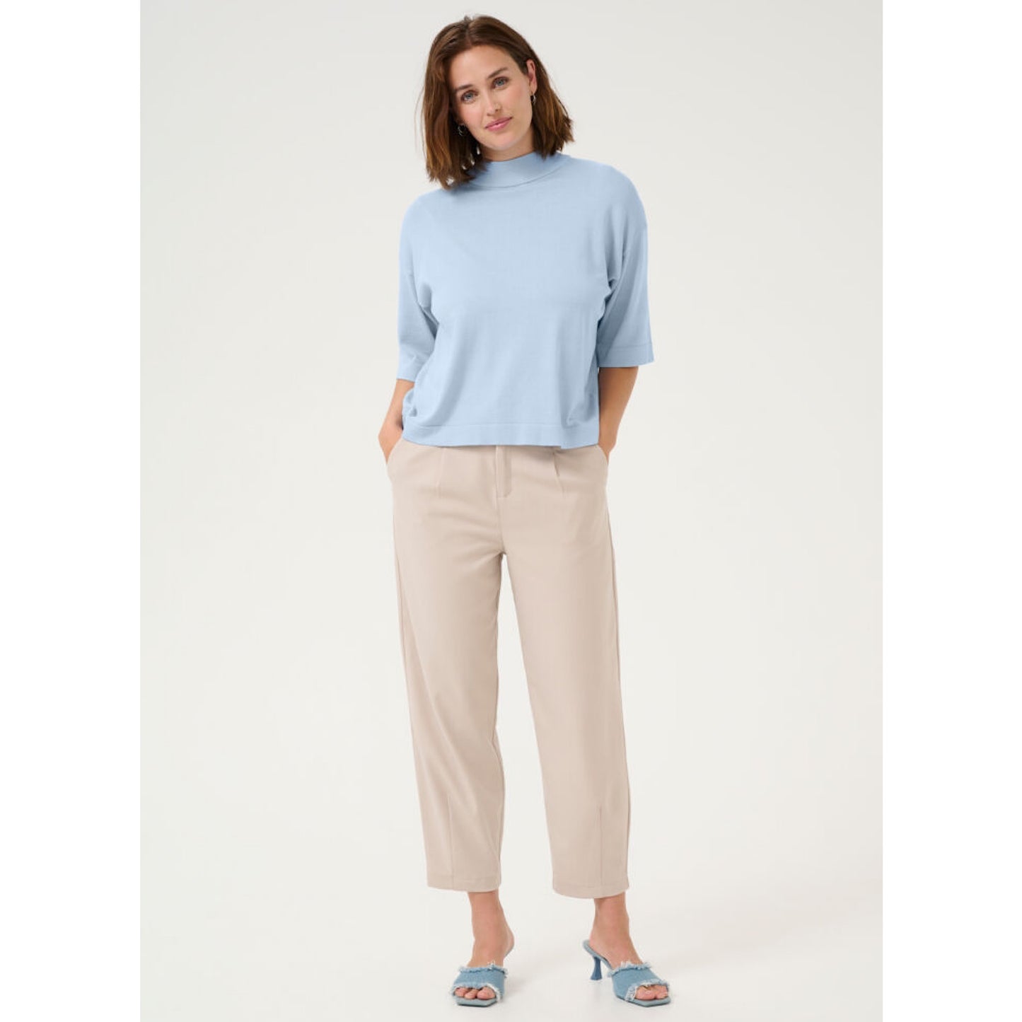 Kaffe Lizza Turtleneck Top