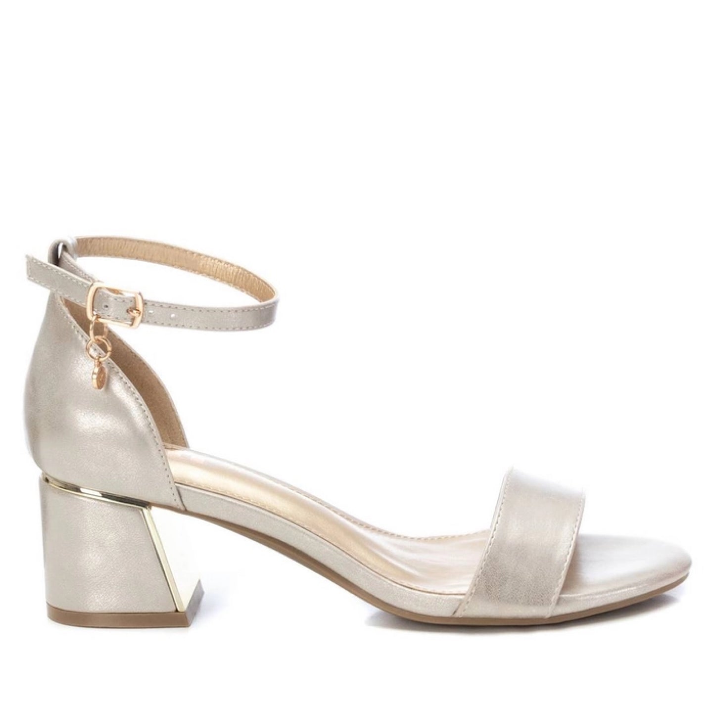 XTI Champagne Sandal