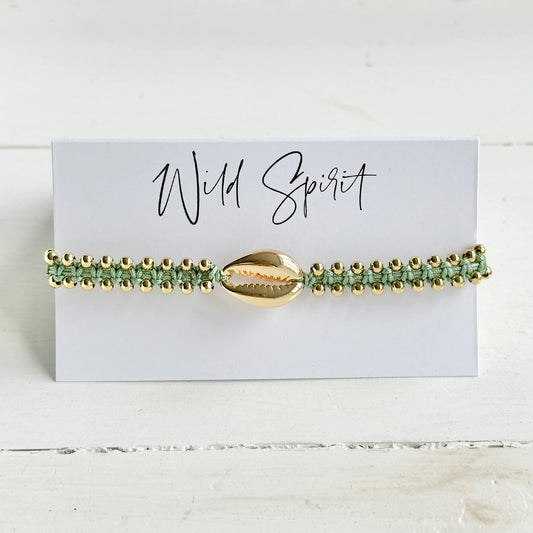Wild Spirit London Raya Shell Bracelet