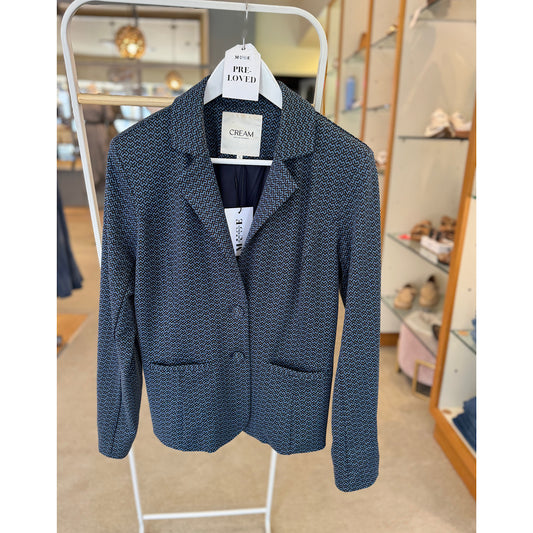 PRE-LOVED Cream Blazer Size Medium