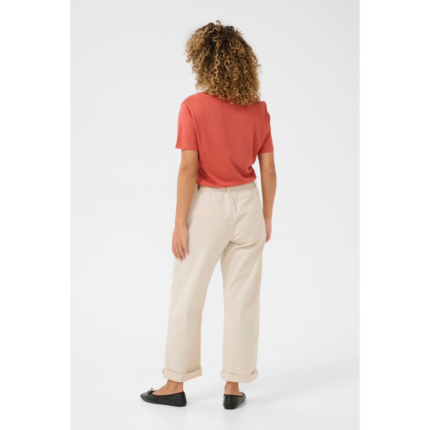 Cream Lorraine Track Pant