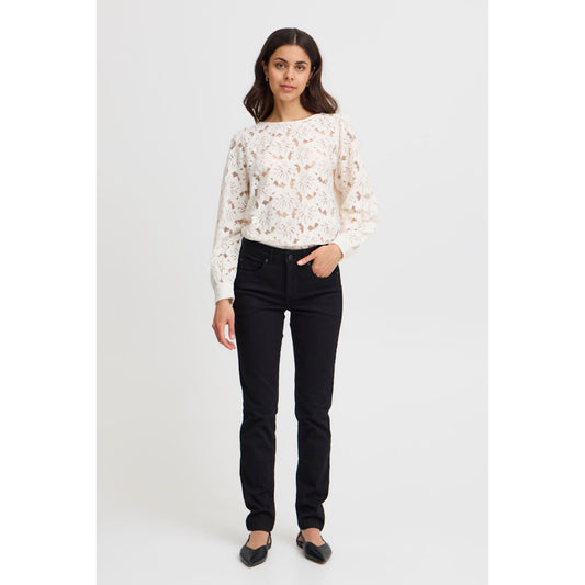Fransa Pam Stay Black Jeans