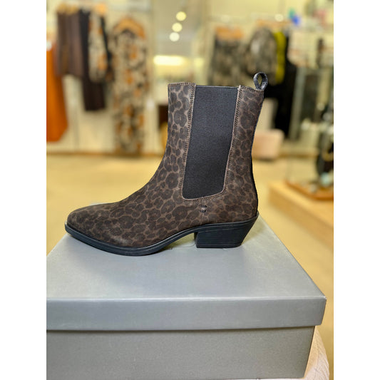 Maruti Terra Leopard Cowboy Boot
