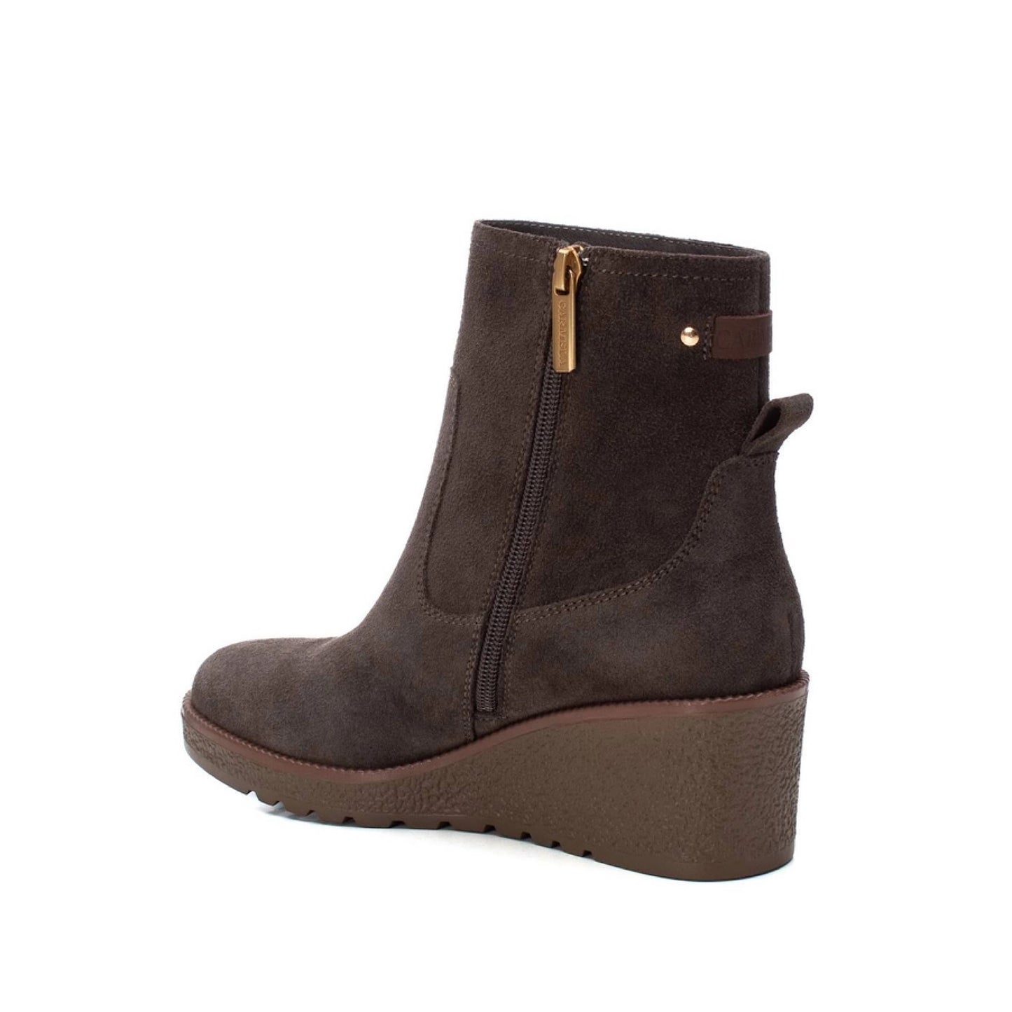 Carmela Mink Wedge Boot