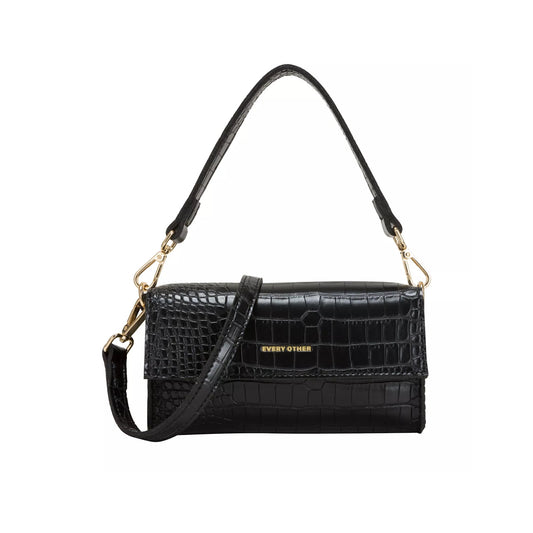 Every Other Croc Flap Mini Bag