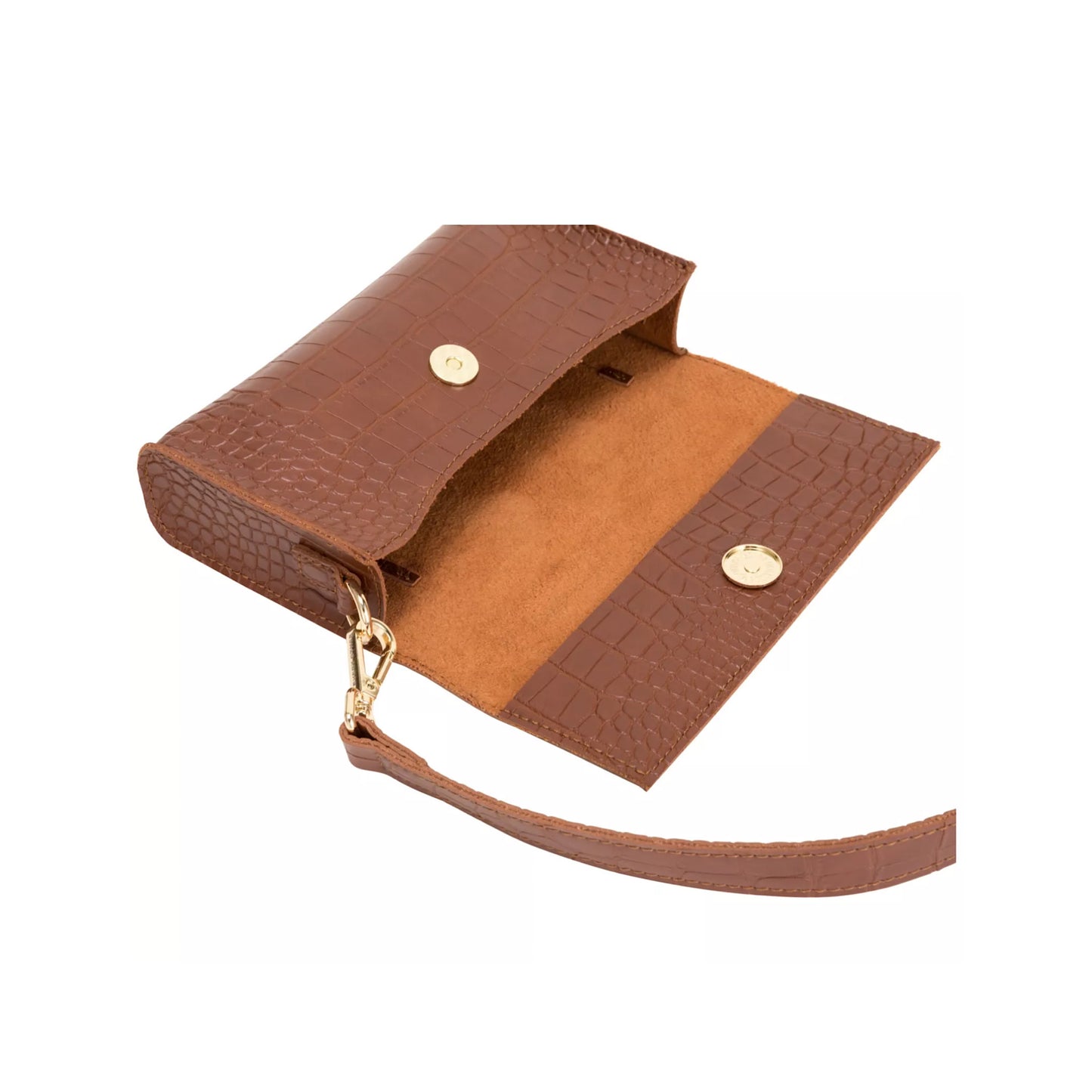 Every Other Croc Flap Mini Bag