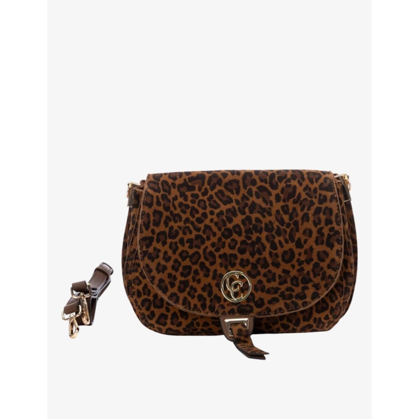 Carmela Leopard Cross Body Handbag