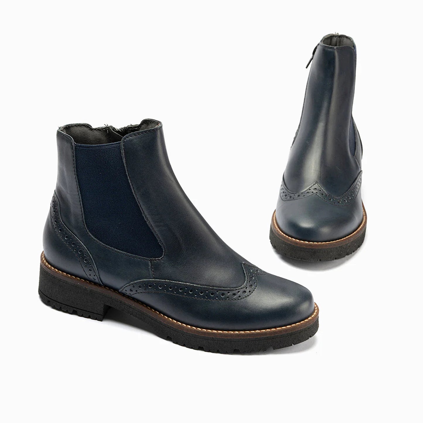 Pitillos Brogue Chelsea Boots