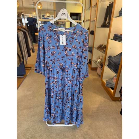 PRE-LOVED Cream Dress Size 8