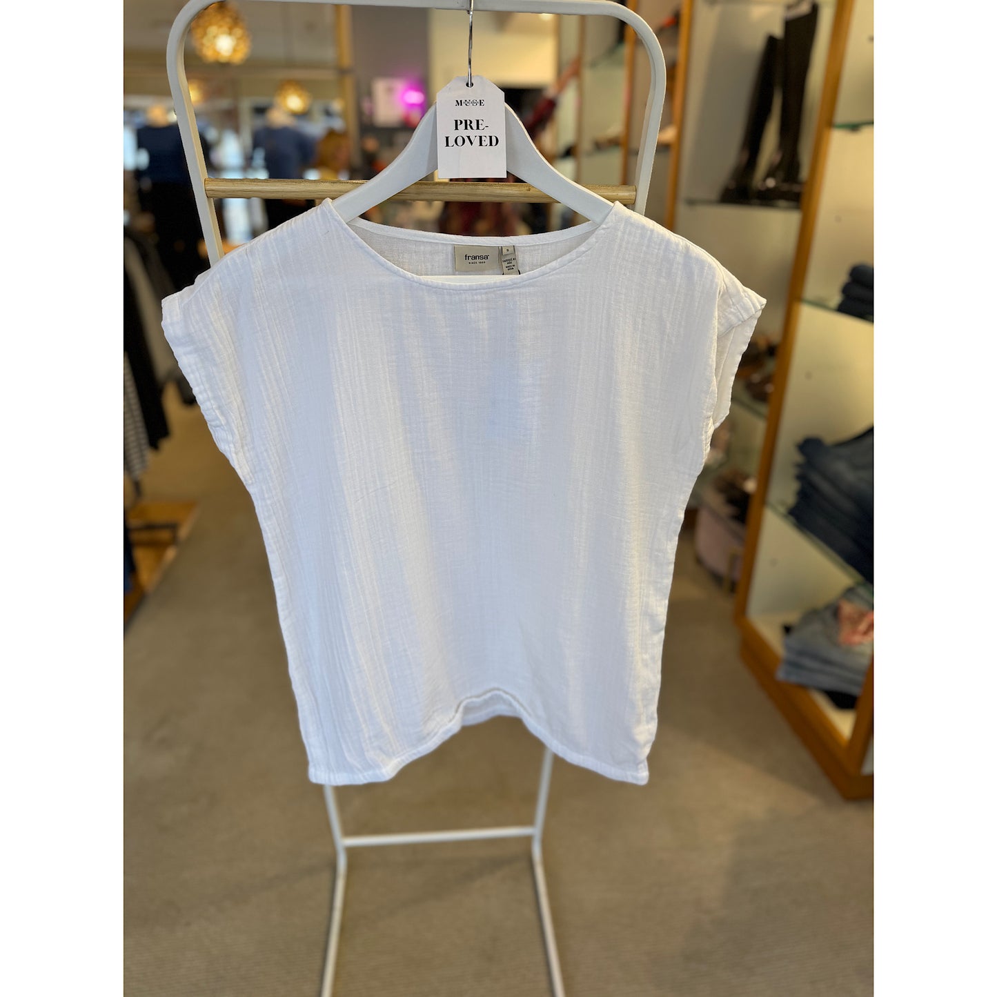 PRE-LOVED Fransa Blouse Size Small