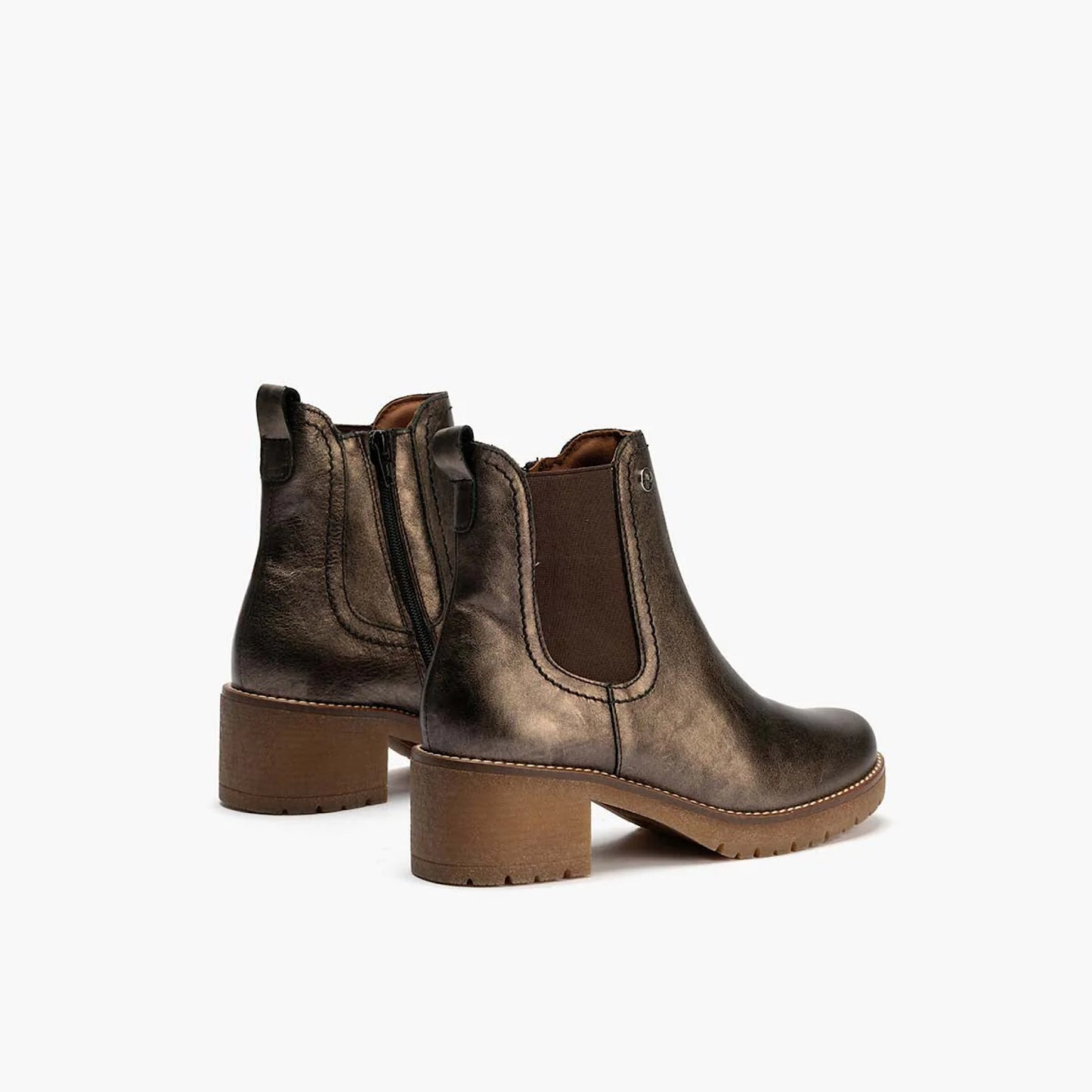 Pitillos Metallic Chelsea Boot