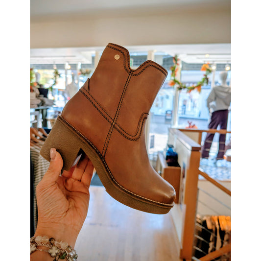 Ravel Lawers Tan Leather Boot
