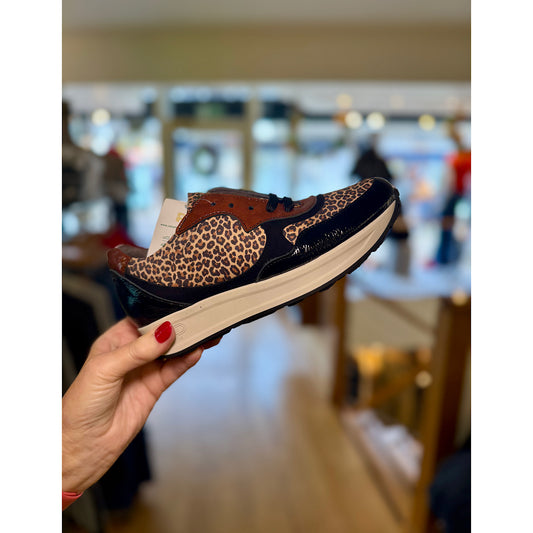 Pitillos Leopard Leather Shoe