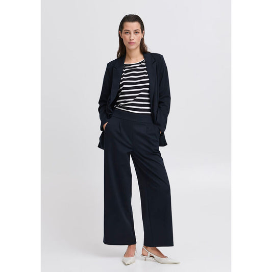 B.Young Rizetta Wide Leg Stretch Trousers