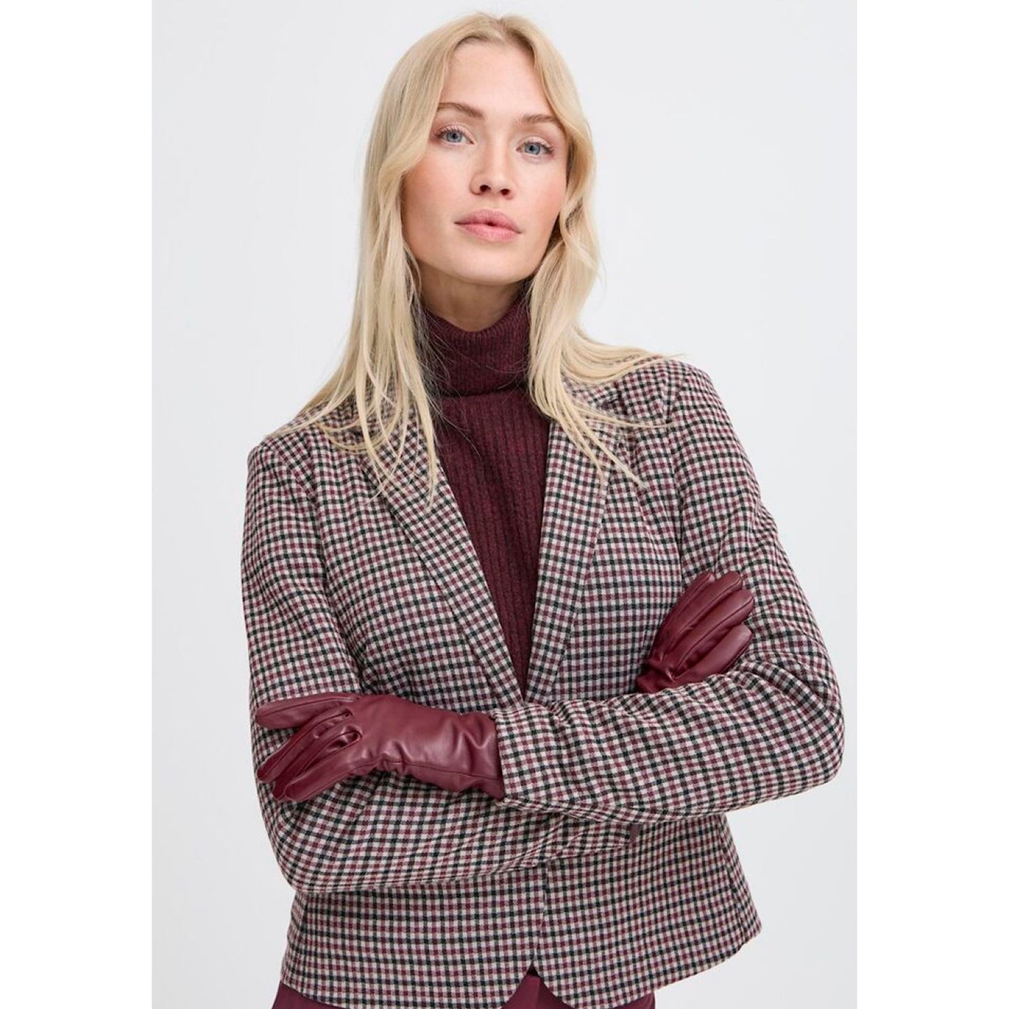 B.Young Vante Leather Gloves