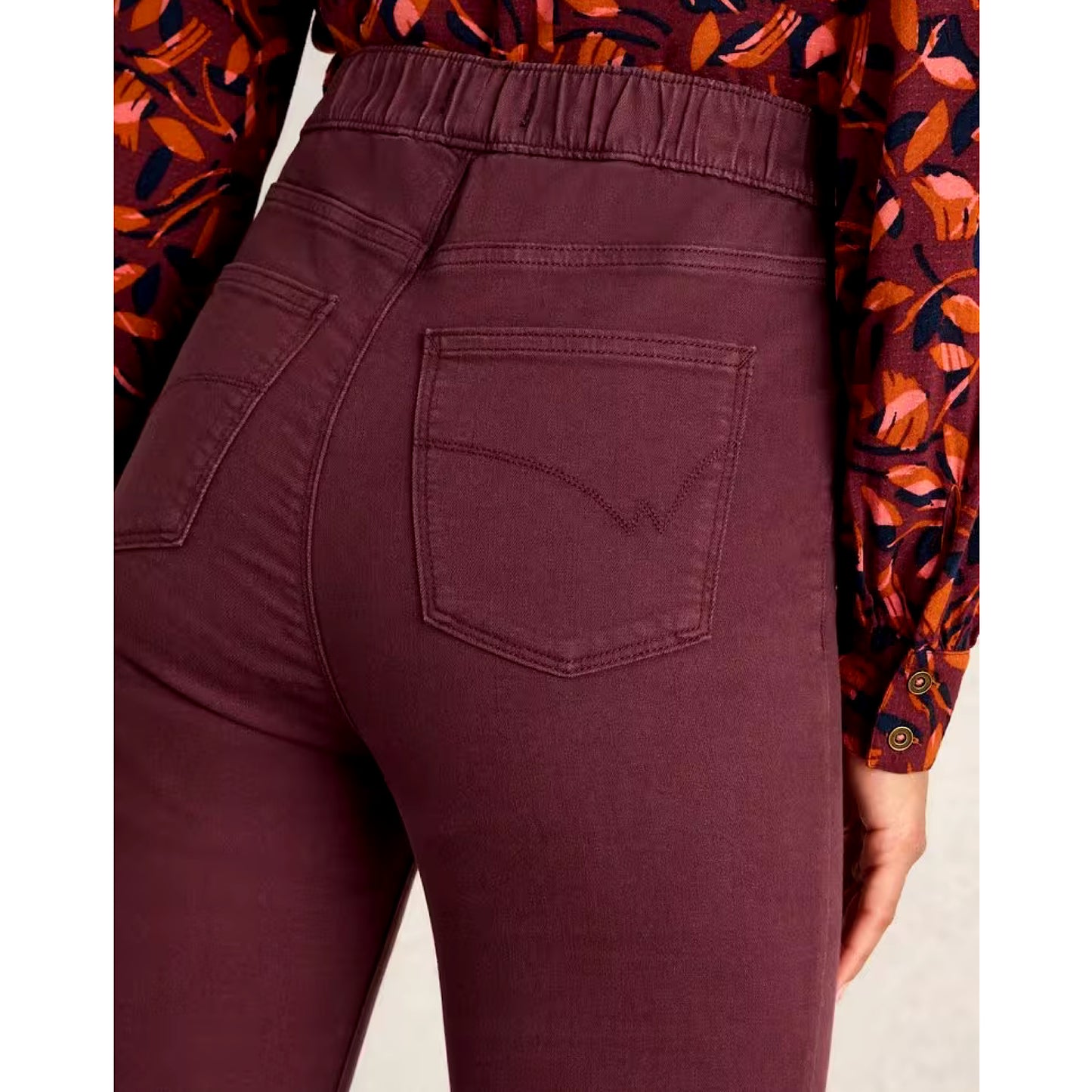 White Stuff Janey Jeggings Plum