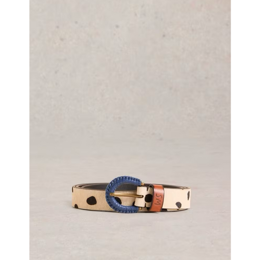 White Stuff Woven Buckle Belt