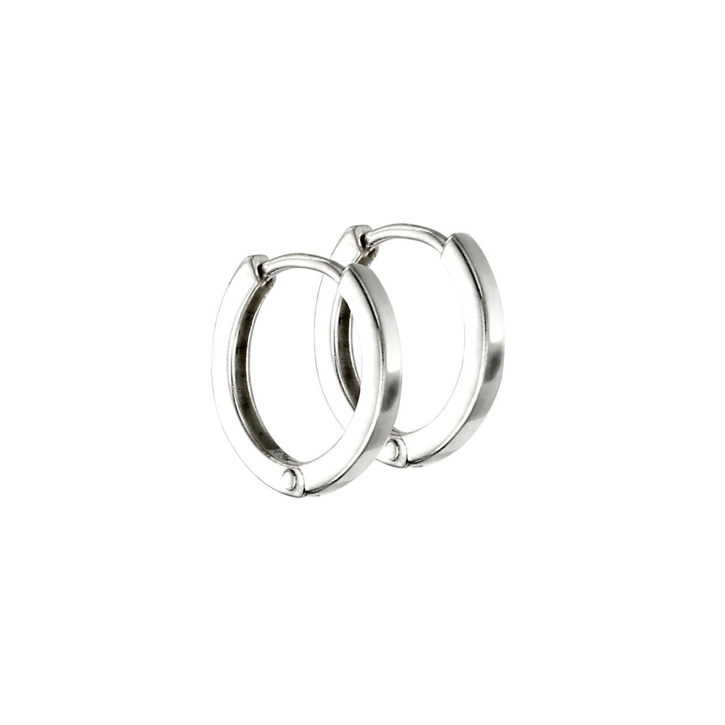 Beginnings Sterling Silver Huggies