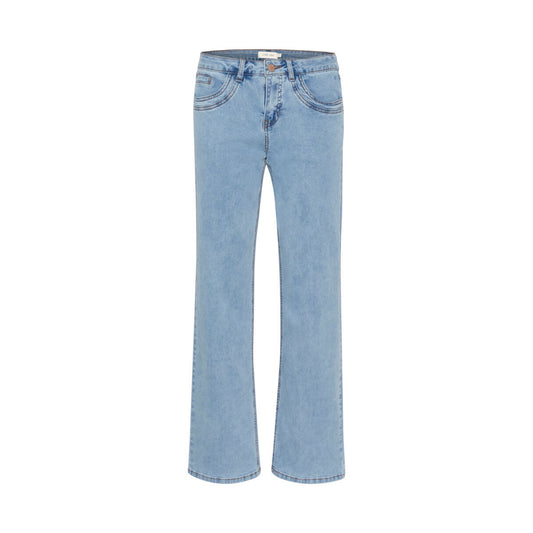Cream Lone Straight Leg Jeans
