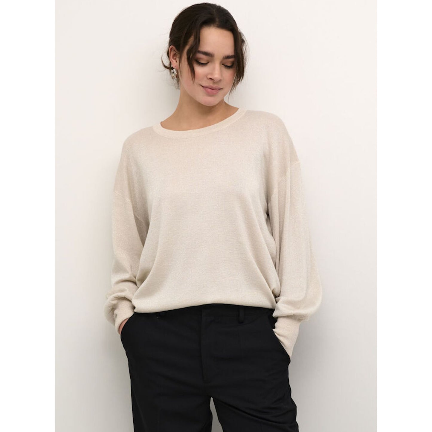 Kaffe Regina Metallic Knit