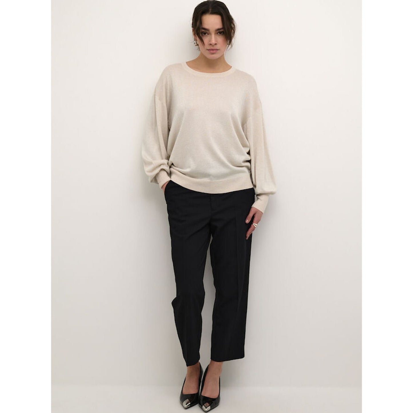 Kaffe Regina Metallic Knit