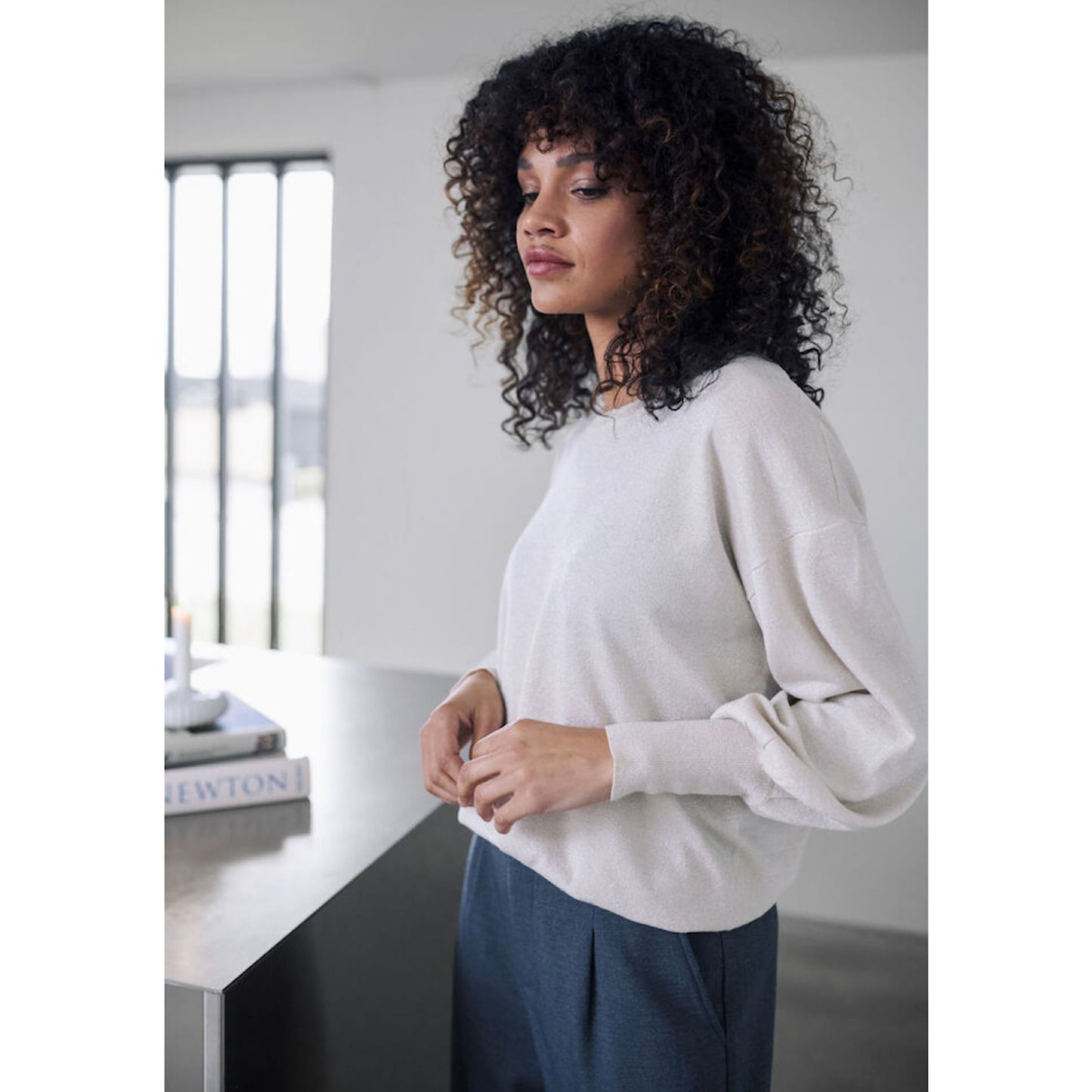 Kaffe Regina Metallic Knit