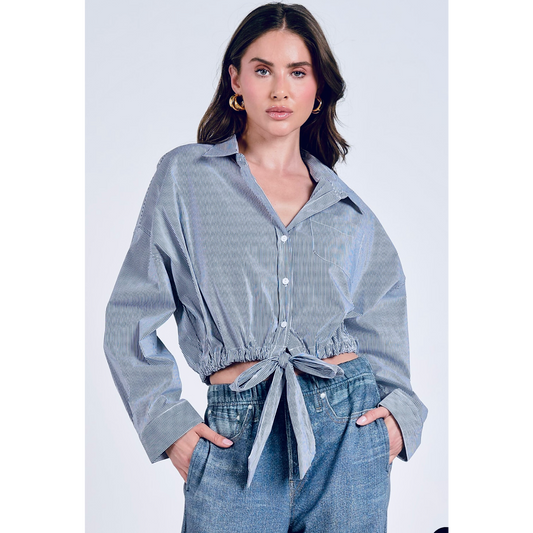 Elan Tie Bottom Shirt