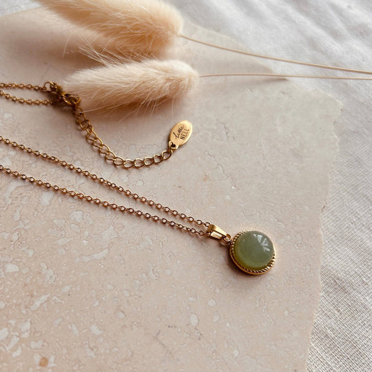 Little Nell Jade Pendant Necklace