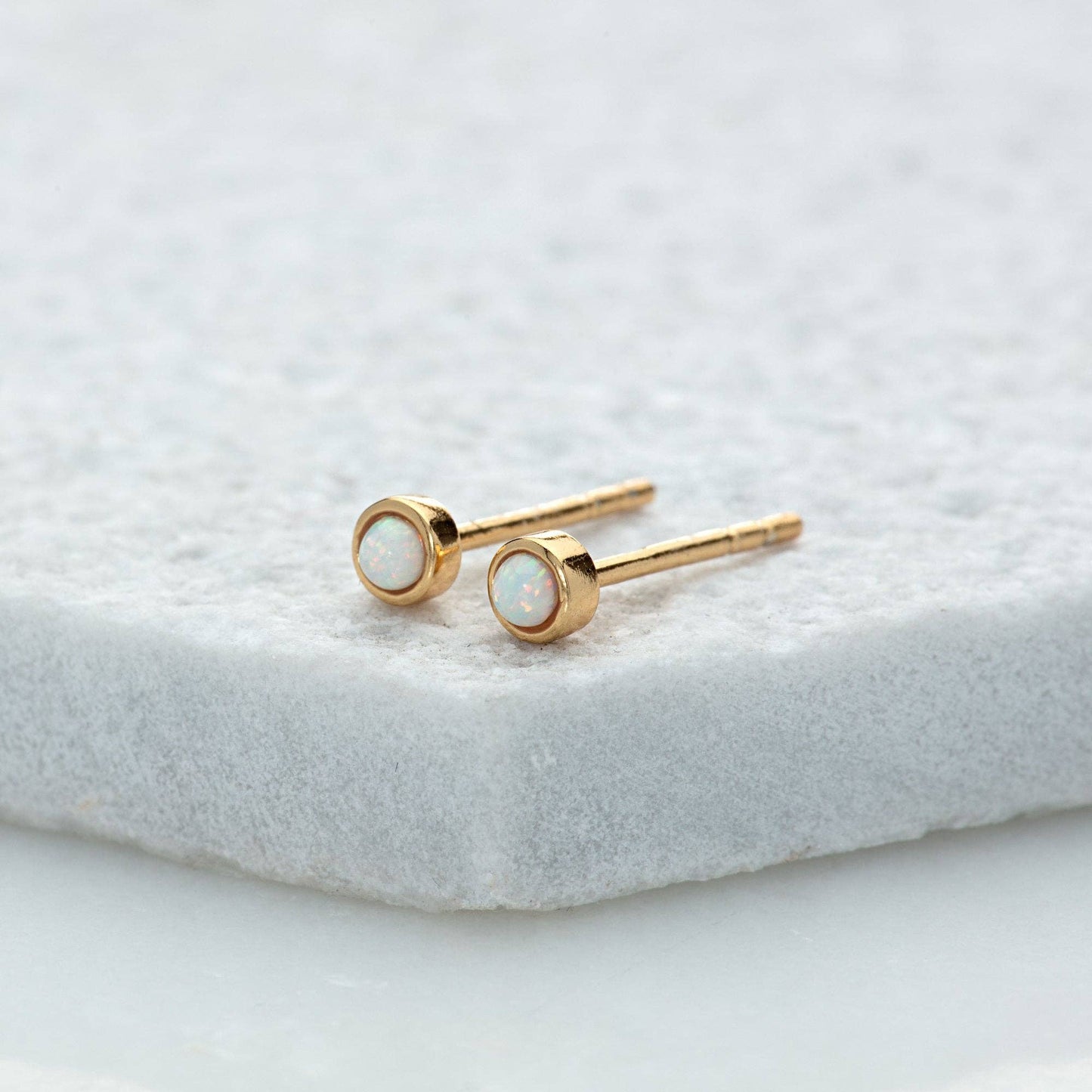 Scream Pretty Opal Teeny Stud Earrings