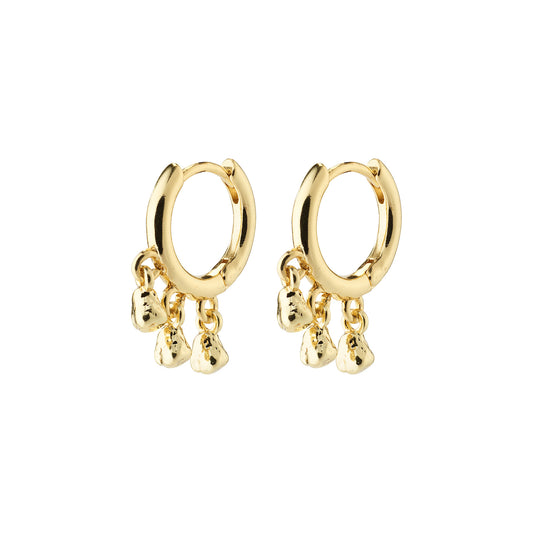 Pilgrim Hallie Hoop Earrings Gold